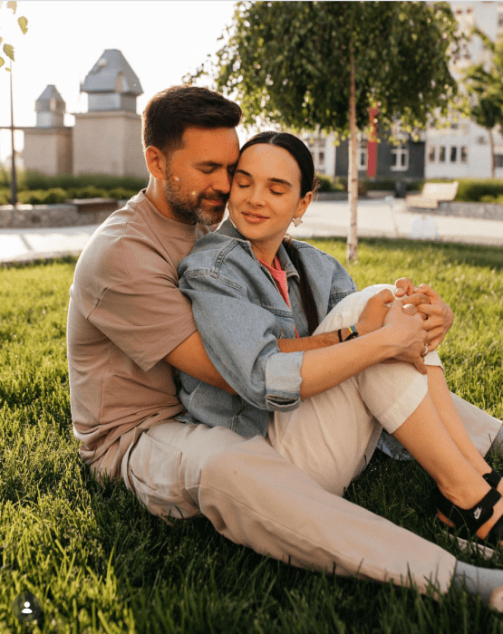 Тимур Мірошниченко і його дружина Інна, фото