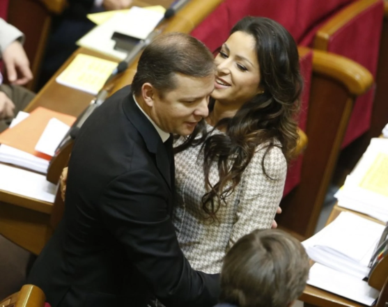 Олег Ляшко и Злата Огневич, фото