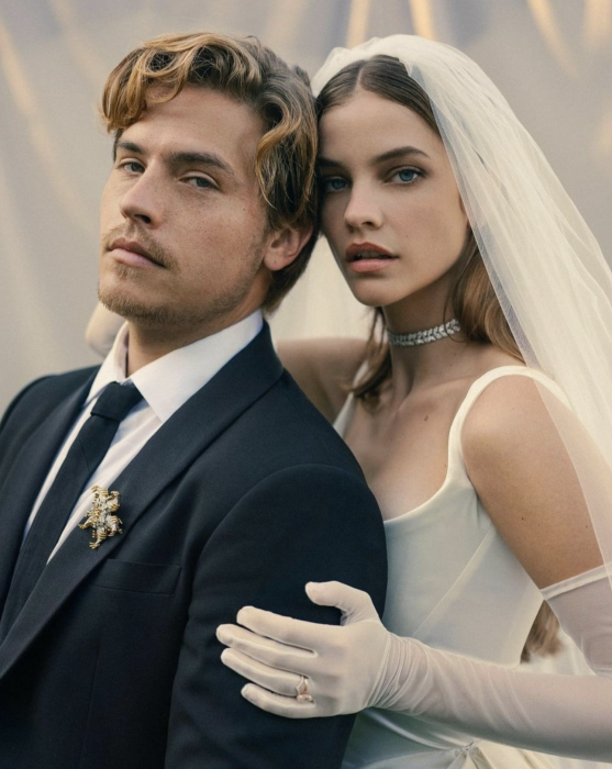Розкішні сукні на пишні гуляння: пригадуємо найгучніші весілля закордонних зірок у 2023 році (ФОТО) - фото №1