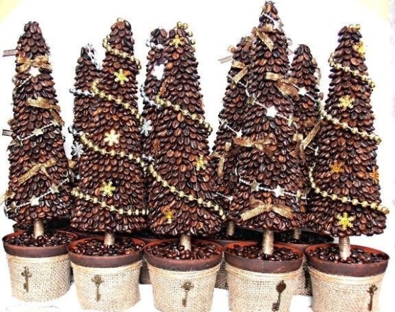 Пахучие елки: декорируем дом зимними украшениями из кофе (ФОТО) - фото №8