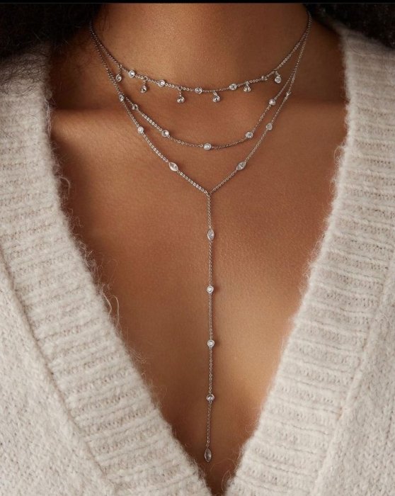 Як підібрати ювелірну прикрасу під форму вирізу на одязі