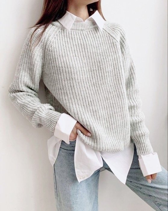 Модные образы с джинсами.