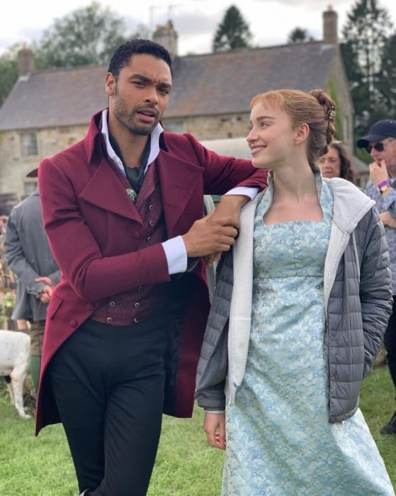 Фиби Дайневор и Реге-Жан Пейдж, фото