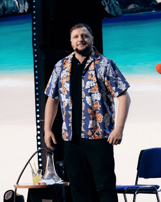 Влад Куран на сцене, фото