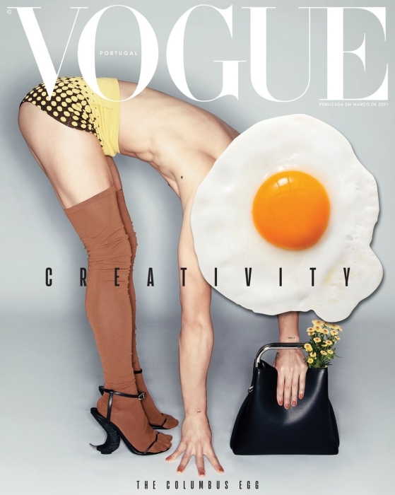 Новую обложку Vogue украсили яйца (ФОТО) - фото №2