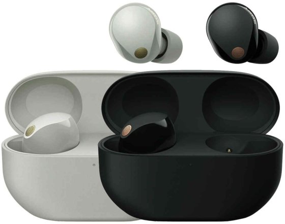 Беспроводные вакуумные наушники Sony WF-1000XM5 черного цвета