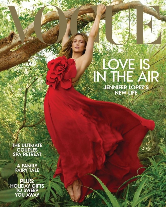 Миссис Аффлек: Дженнифер Лопес украсила обложку американского Vogue - фото №1