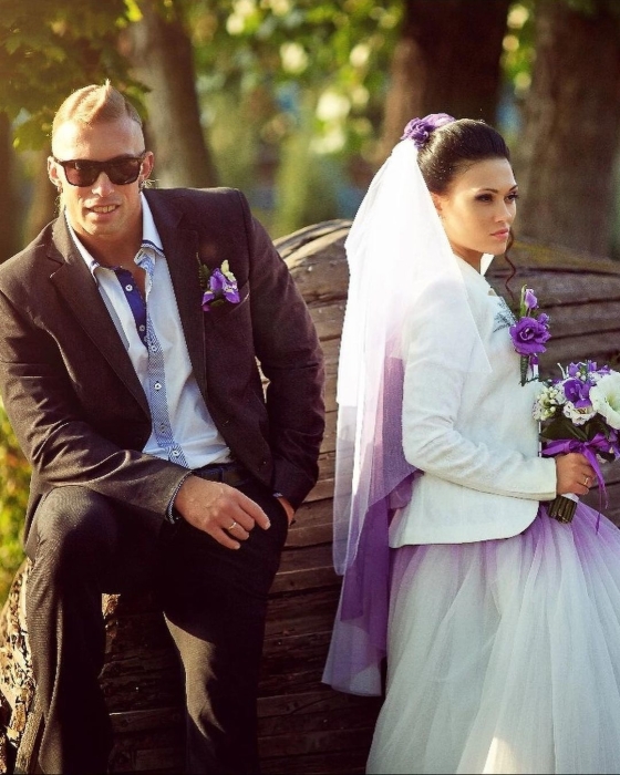 С разницей в 10 лет: Алексей Суровцев показал, как он с женой выглядели на первой свадьбе (ФОТО) - фото №3