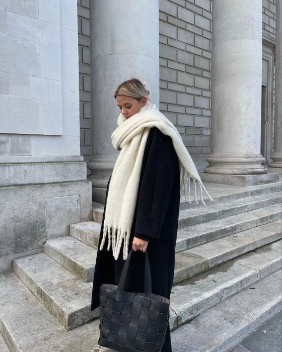 Модні шарфи зима 2025/26 - фото