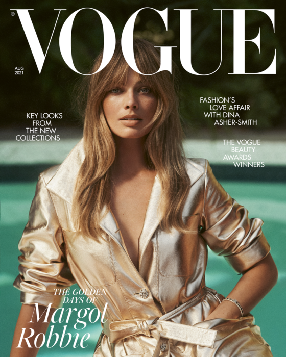 Звезда "Отряда самоубийц" Марго Робби украсила обложку британского Vogue (ФОТО) - фото №1