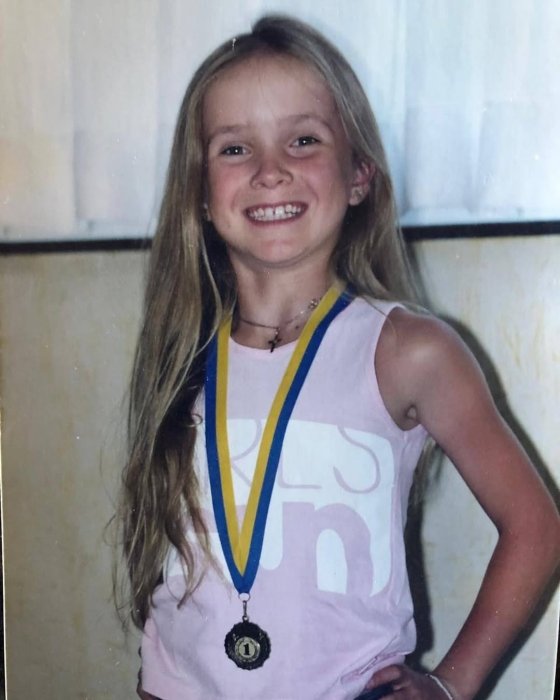 Еліна Світоліна в дитинстві, фото