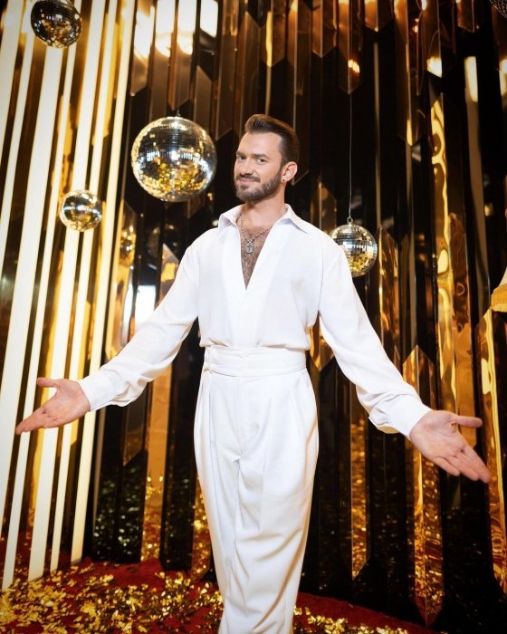 Дмитрий Дикусар на шоу Танцы со звездами, фото