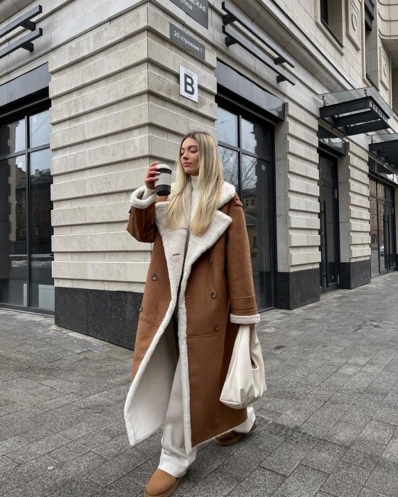 Модний верхній одяг зима 2025-2026, фото