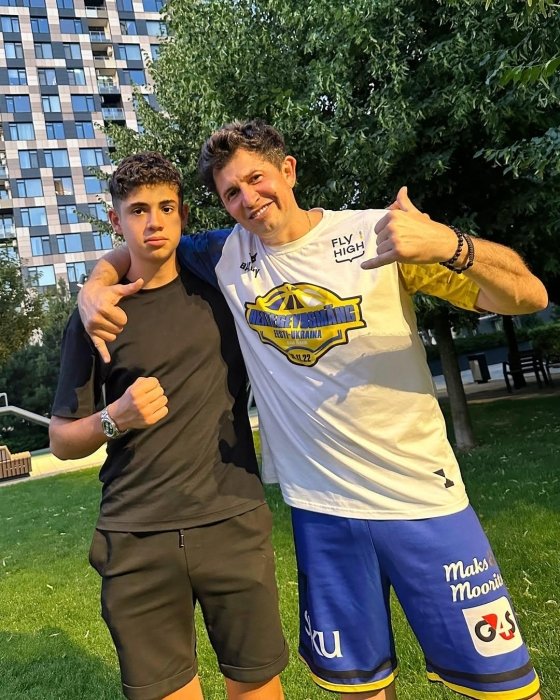 Андрій Джеджула показав рідкісне фото з сином Даніелем