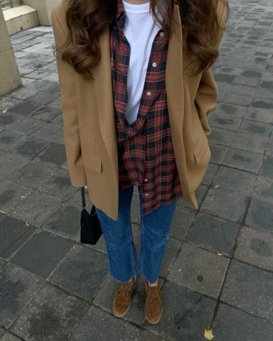 Сорочка в клітинку, фото