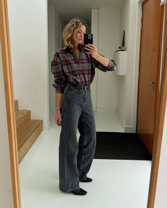 Картата сорочка жіноча, фото