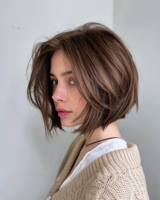 Модные классические стрижки, фото