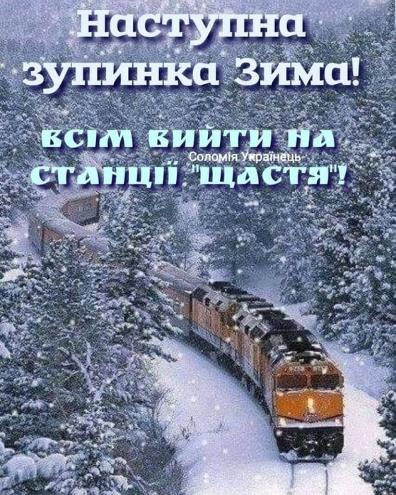 Вітаємо з приходом зими! Щирі побажання та забавні картинки — українською - фото №15