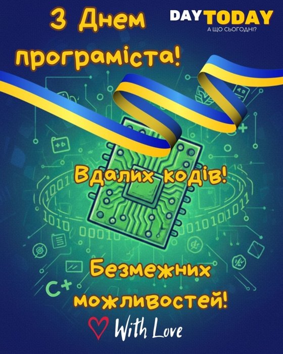 Международный день программиста 2026: подборка креативных пожеланий, картинки на украинском