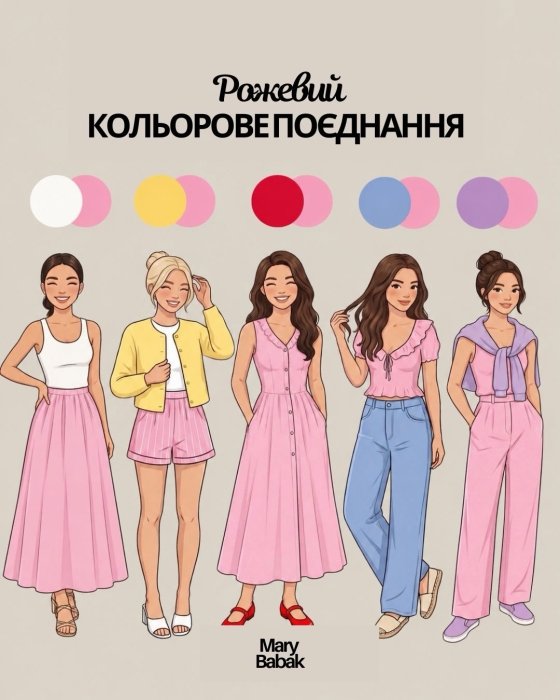 Модные цвета лета 2026, фото