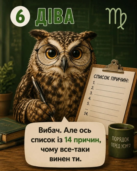 Гороскоп извинений знаков Зодиака