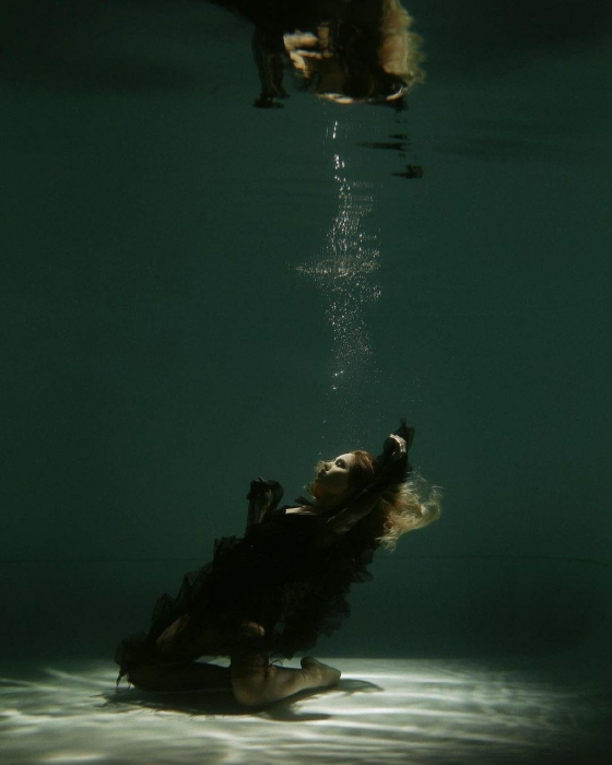 Даша Квиткова фото под водой