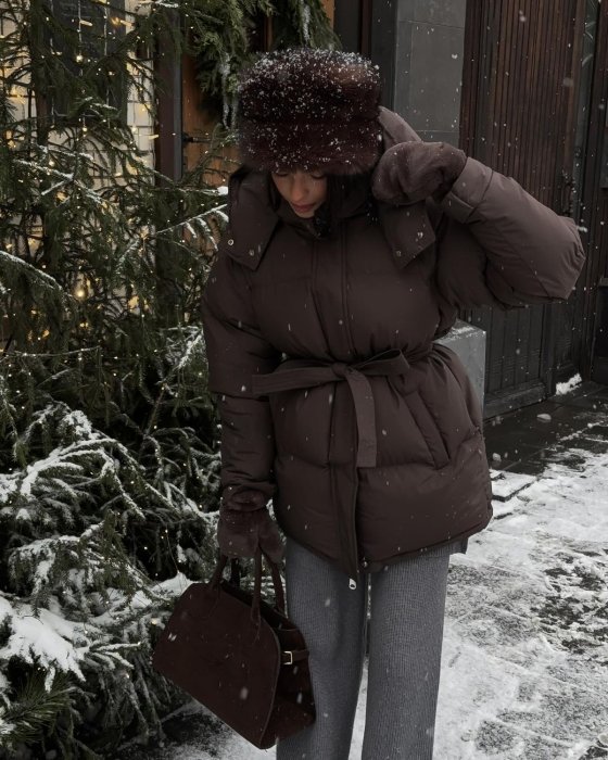 Модні жіночі пуховики 2025-2026, фото
