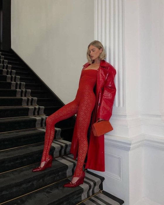 Образи у червоному кольорі на 14 лютого, фото