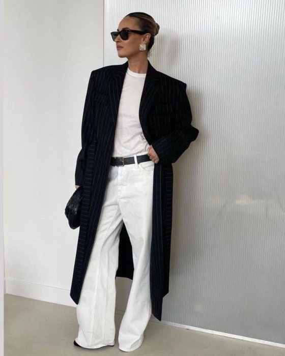 Модные джинсы сезона осень-зима 2025, фото