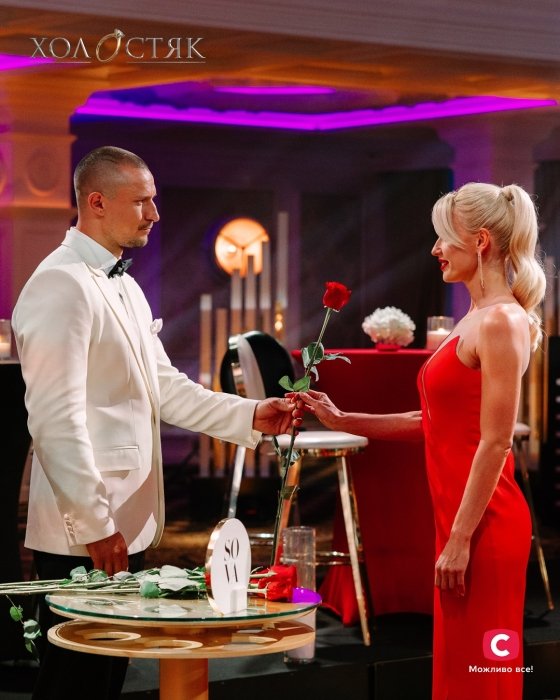 Ольга Дзундза на шоу Холостяк, фото