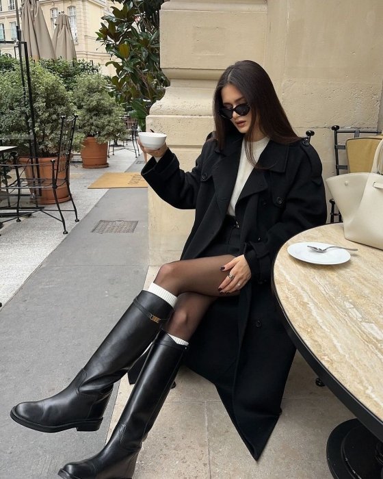 Какая осенняя и зимняя обувь в моде в 2025 году Жокейские сапоги.