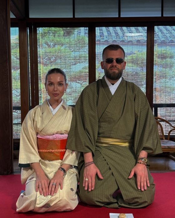 Ева Коршик и ее муж, фото