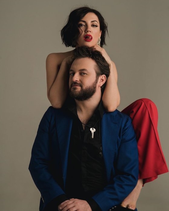 Дзидзьо и Оля Цыбульская, фото