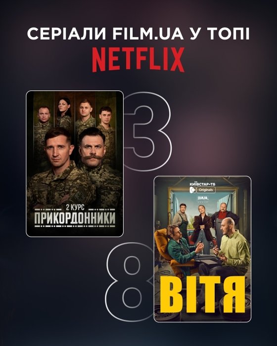 Украинские сериалы прорвали топ на Нетфликсе – смотрите сами