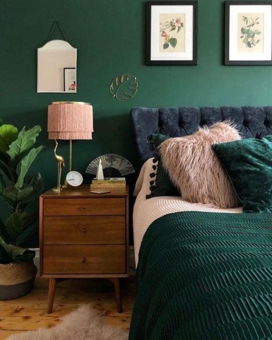 В моду увійшли зелені спальні: найкращі дизайни інтер'єру 2024 (ФОТО) - фото №1