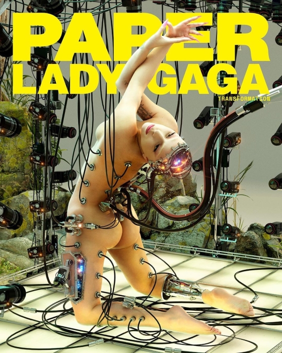 Обнаженная Леди Гага в эпатажной фотосессии для Paper (ФОТО) - фото №1