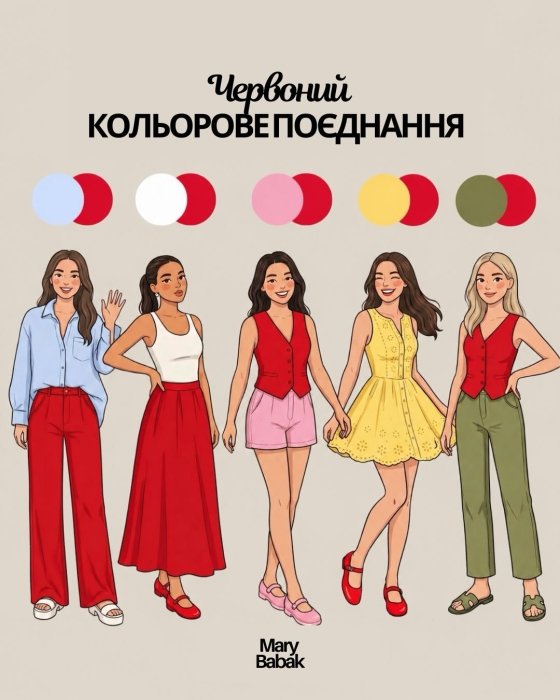 Модные цвета лета 2026, фото