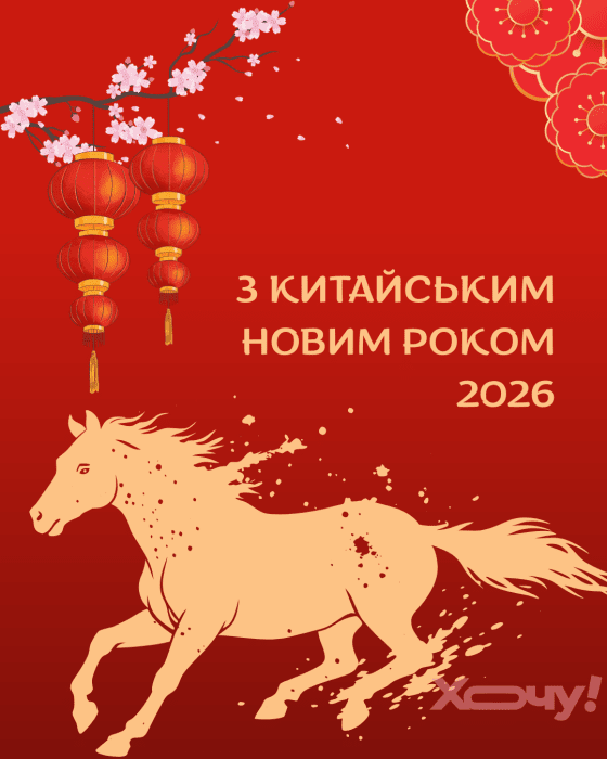 Картинки на Китайський Новий рік 2026, привітання