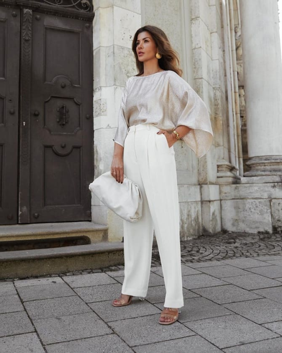 Модний серпень 2023: із чим одягнути білі штани, аби виглядати неперевершено (ФОТО) - фото №9