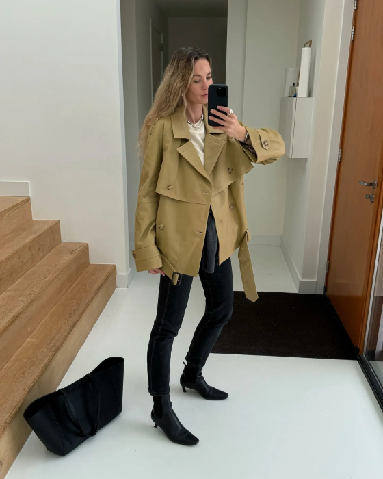 Джинси скінні в образах 2026, фото