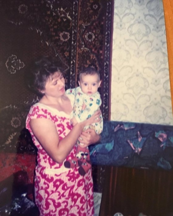 Меловін в дитинстві, фото