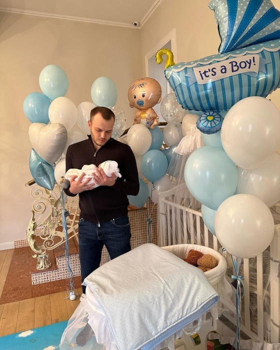 Жена звезды "Динамо" Гусева впервые показала их новорожденного сына (ФОТО) - фото №1