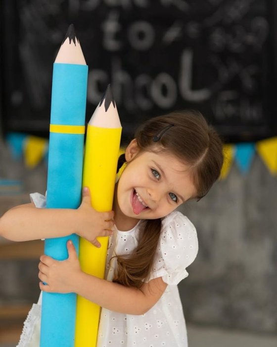 Вітання з 1 вересня для вчительки