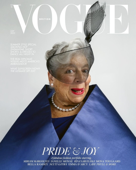 "Ненавиджу свої великі груди": 82-річна зірка "Гаррі Поттера" оголилася для Vogue (ФОТО) - фото №1