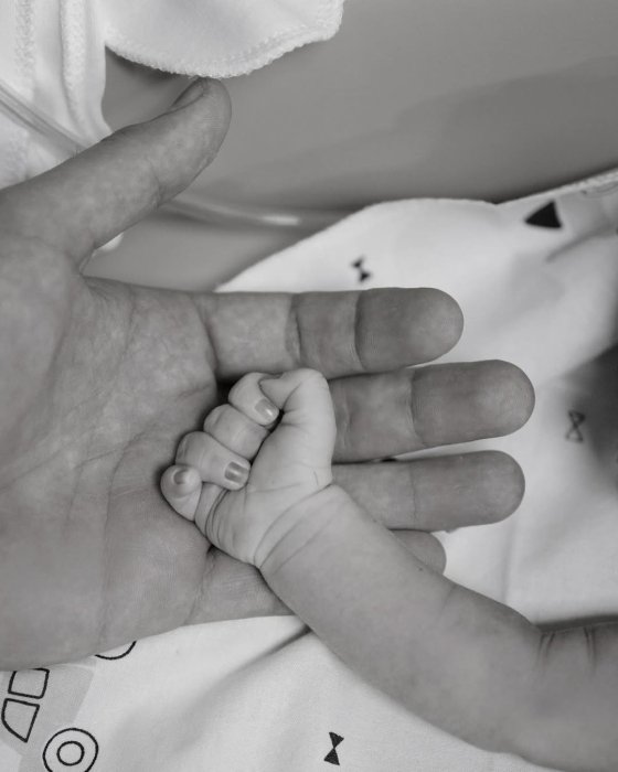 Перше фото Самвела Туманяна з малюком Робертом. Фото: instagram.com/samvel_official