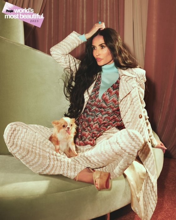 Деми Мур снялась для People — новые фото актрисы