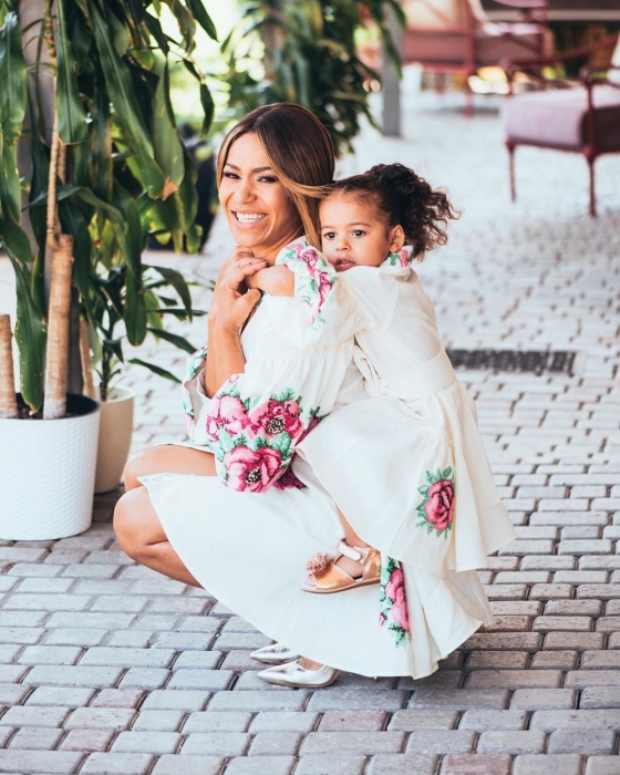 Гайтана с дочерью фото