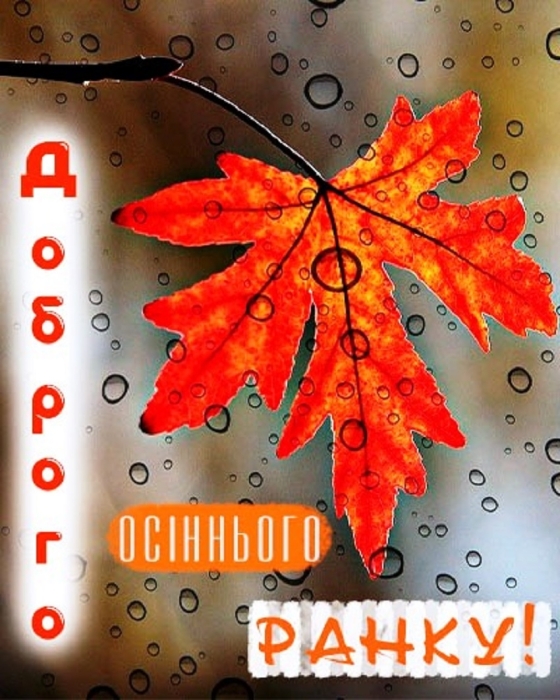 Доброго осіннього ранку! Найкращі листівки з привітаннями та побажаннями гарного дня - фото №5