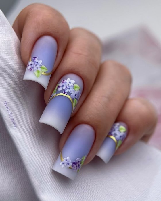 Фіолетовий манікюр став трендом весни 2026