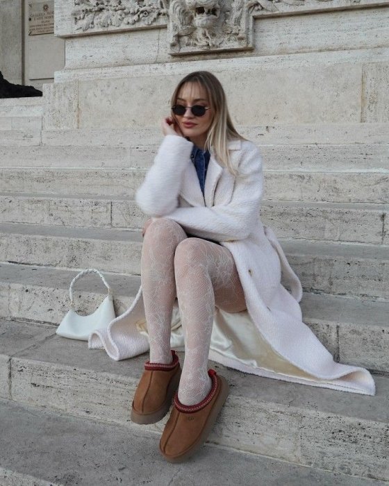 Модные колготки 2026 — фото